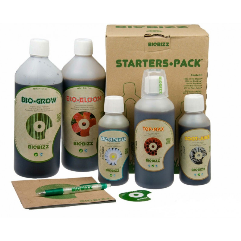 Bio Bizz Starters Pack - комплект от всички нужни торове