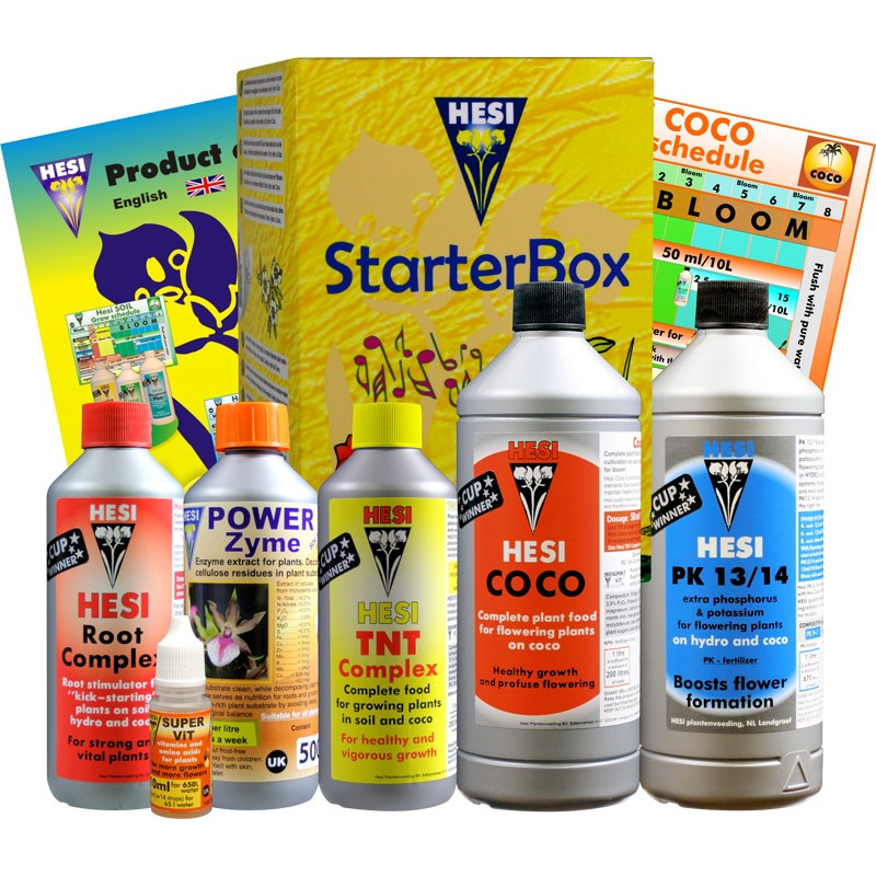 HESI StarterBox Coco - комплект торове за кокосов субстрат