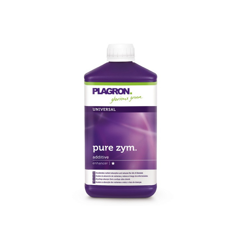 Pure Zym Plagron 1л. - почвен подобрител с ензими