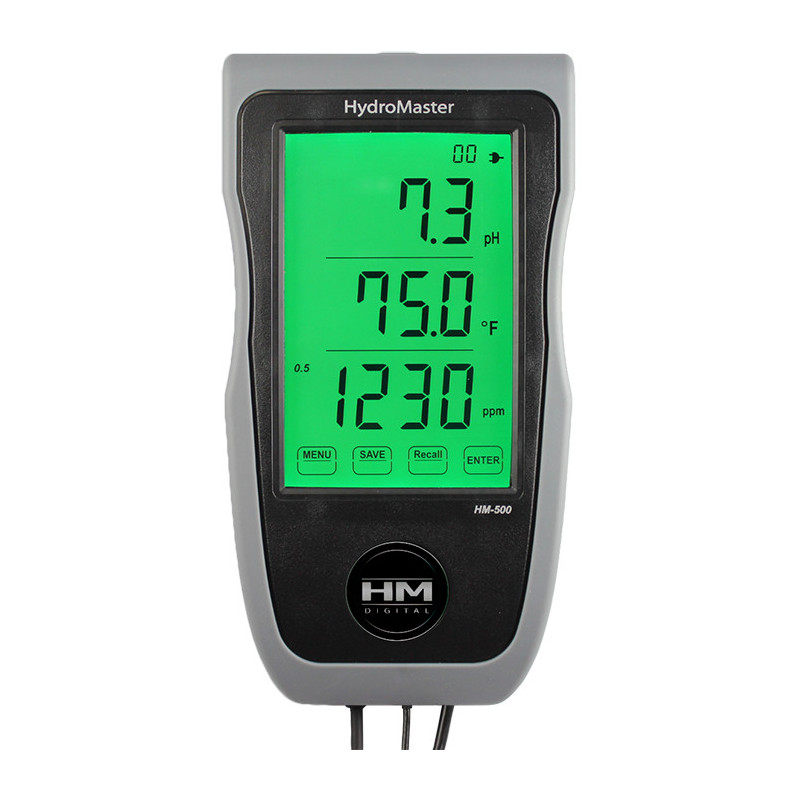 HM-500 HydroMaster - комбиниран уред за pH/EC и температура