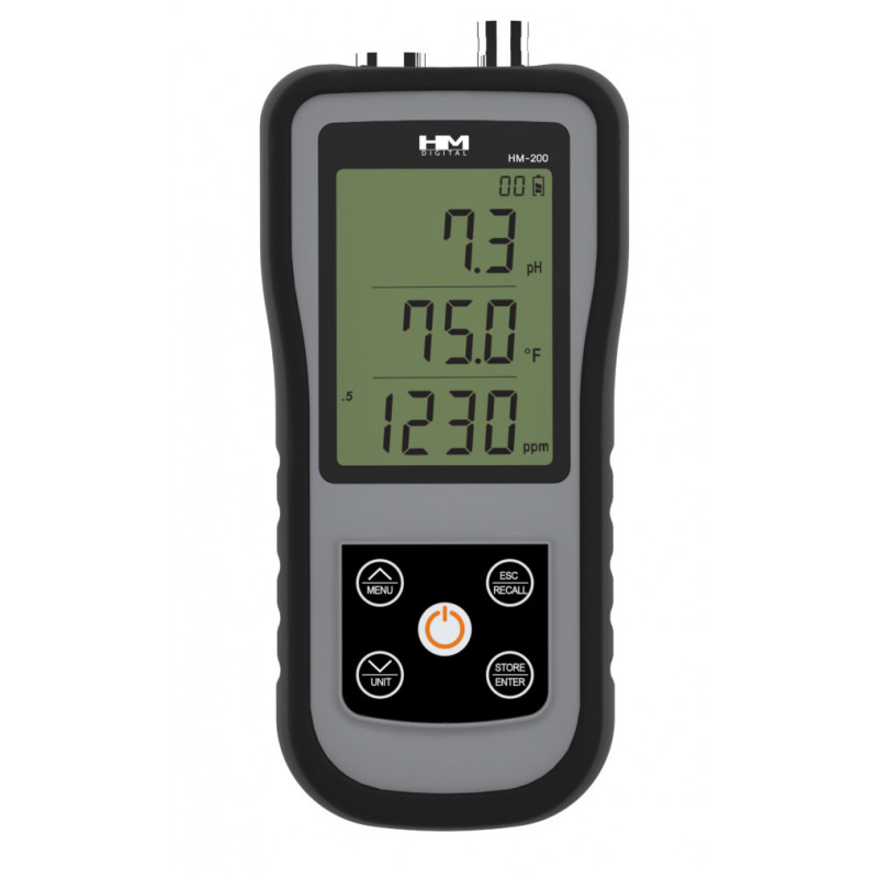 HM-200 Digital - комбиниран уред за pH/EC/TDS и температура