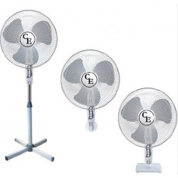 Desk-Floor-Wall Fan (45W - 40см.) Cornwall - Циркулационен вентилатор