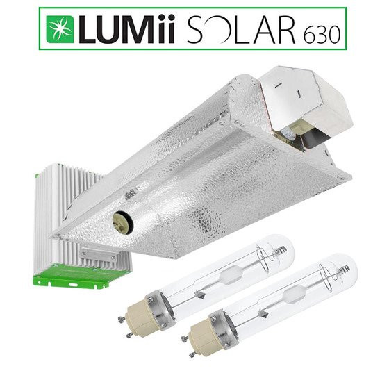 LUMii EU Solar 630W CDM Twin Fixture  PRO Lamp Kit - Комплект
